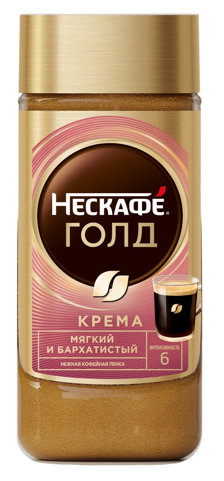 Кофе растворимый Nescafe Gold Crema, 170 г