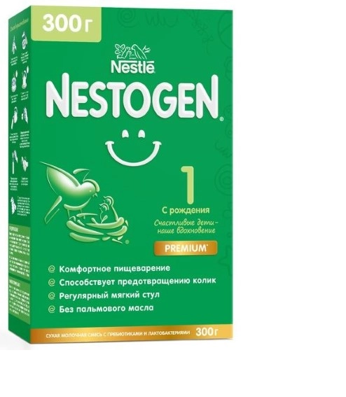 Молочная смесь NESTOGEN 1 с 0 до 6 мес 300 г