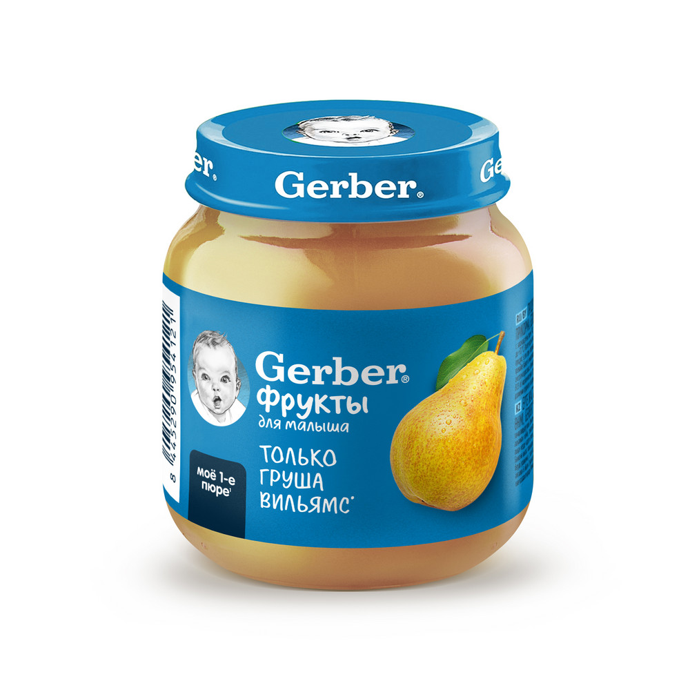 Детское пюре GERBER "Груша" 125г