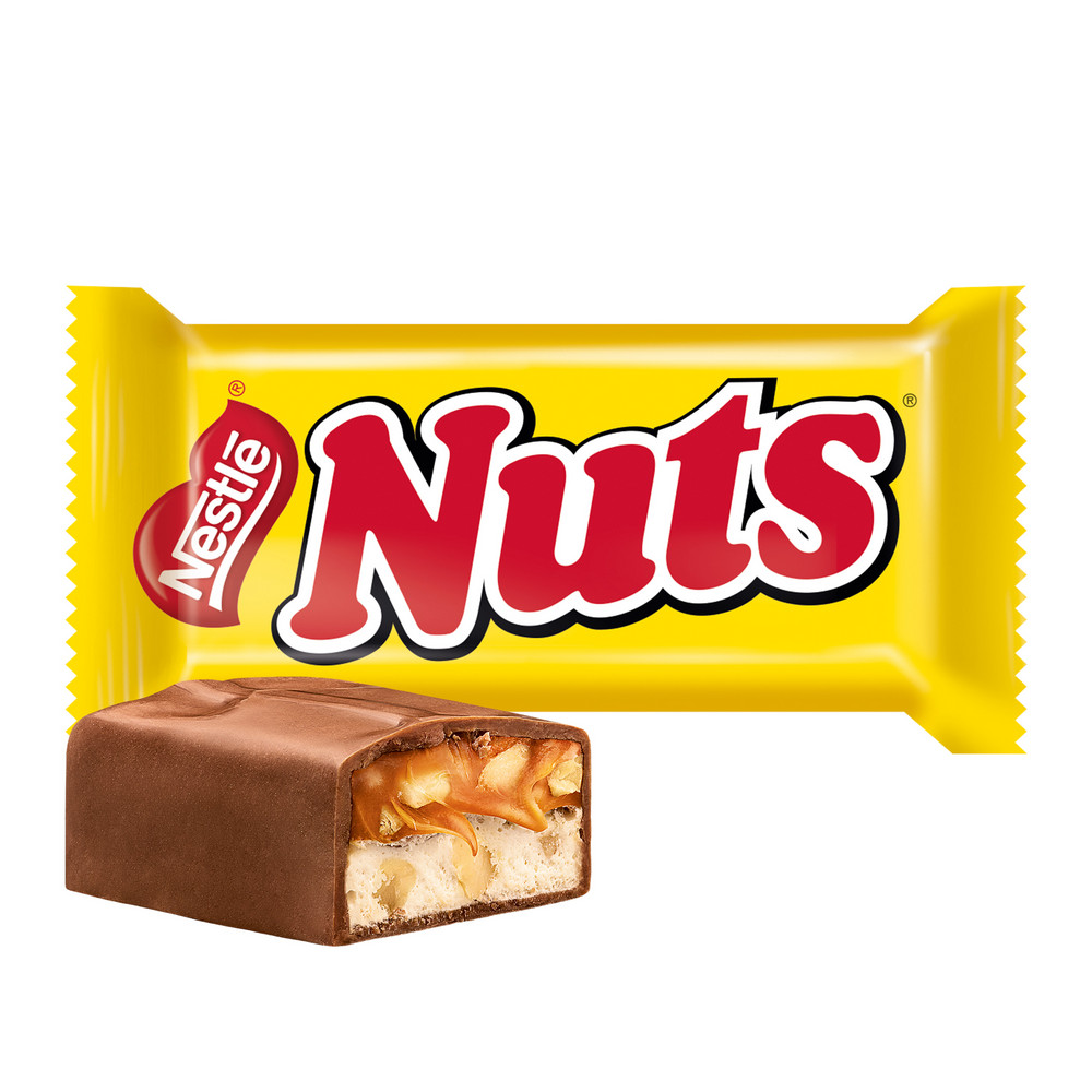 Шоколадный батончик Nuts 50г