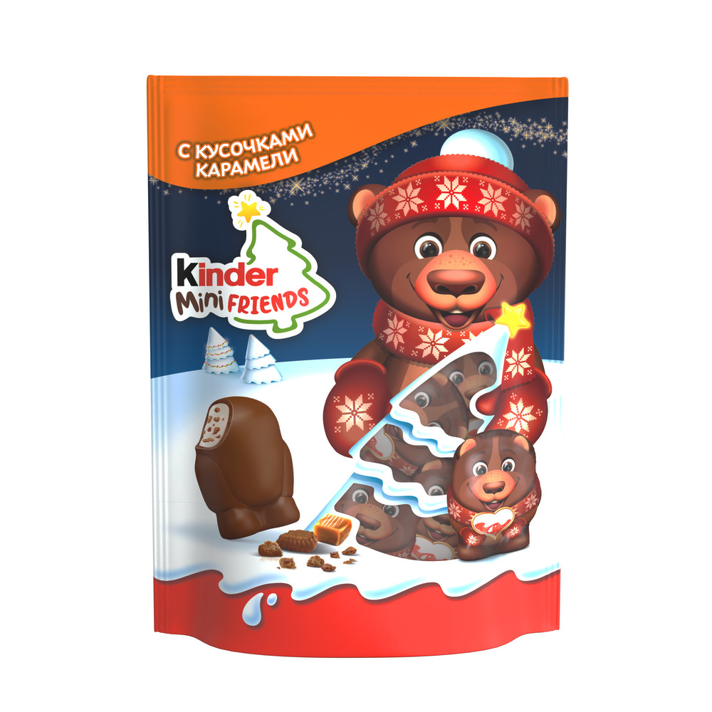 Конфеты KinderMini Friends Печенье, 122 г