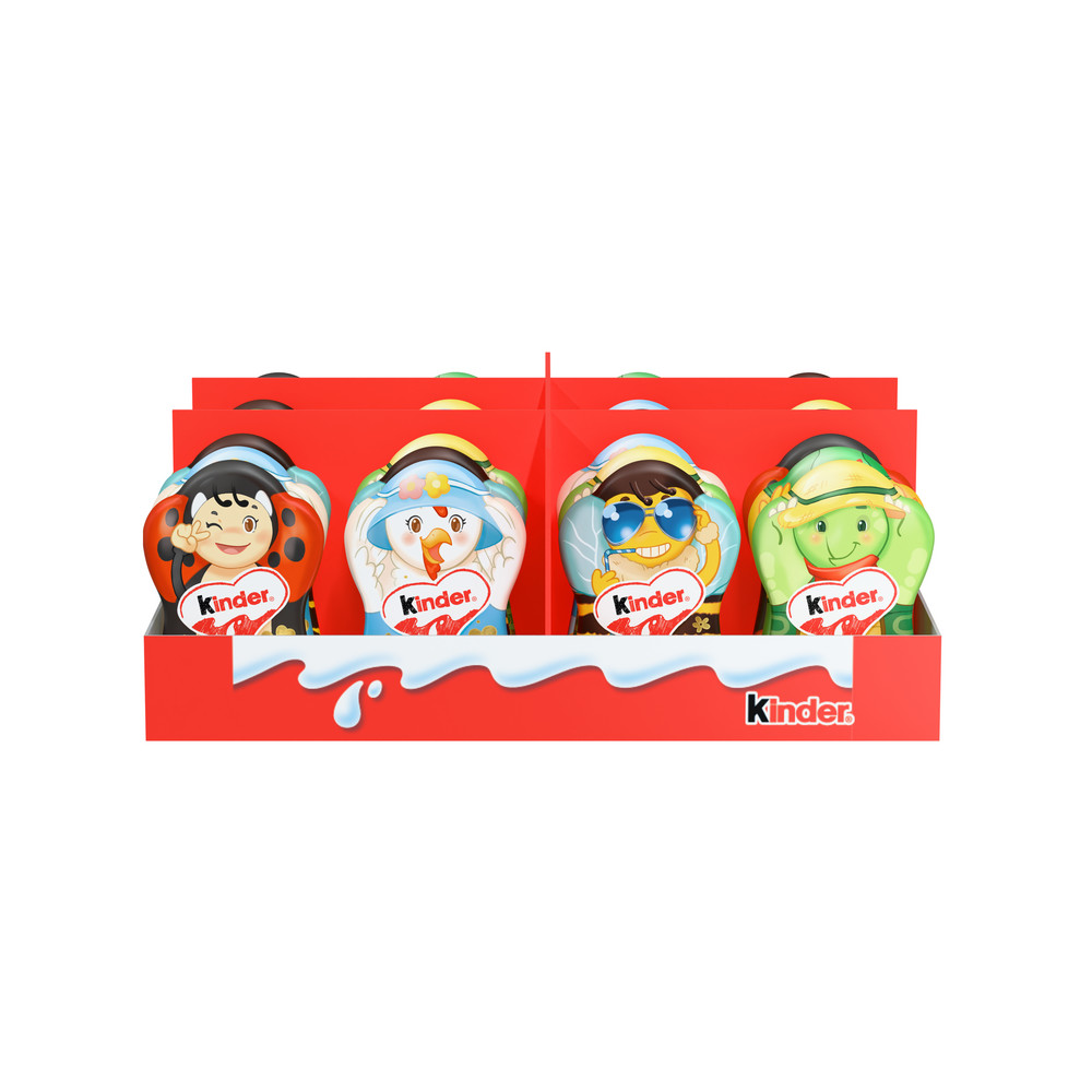 Фигурный молочный шоколад Киндер Весна,35 гр 