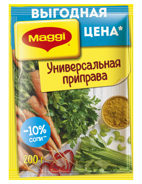 Универсальная приправа Maggi с овощами, зеленью, специями 240 г